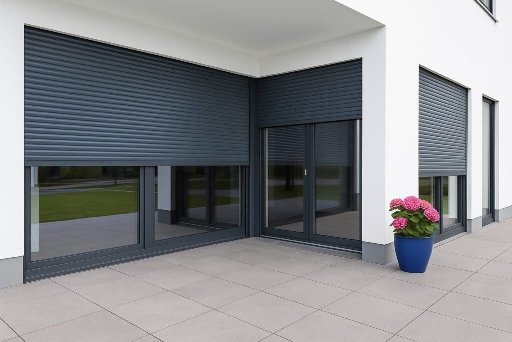 Modernes Rollladensystem für Haus & Garage in Leverkusen, Köln, Langenfeld und Bergisch Gladbach – zuverlässiger Sicht-, Wärme- und Einbruchschutz