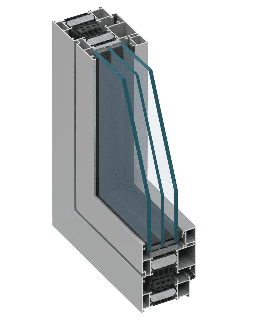 Hochwertiges Fensterprofil aus Kunststoff und Aluminium für Kunden in Köln - Elsfen Bauelemente
