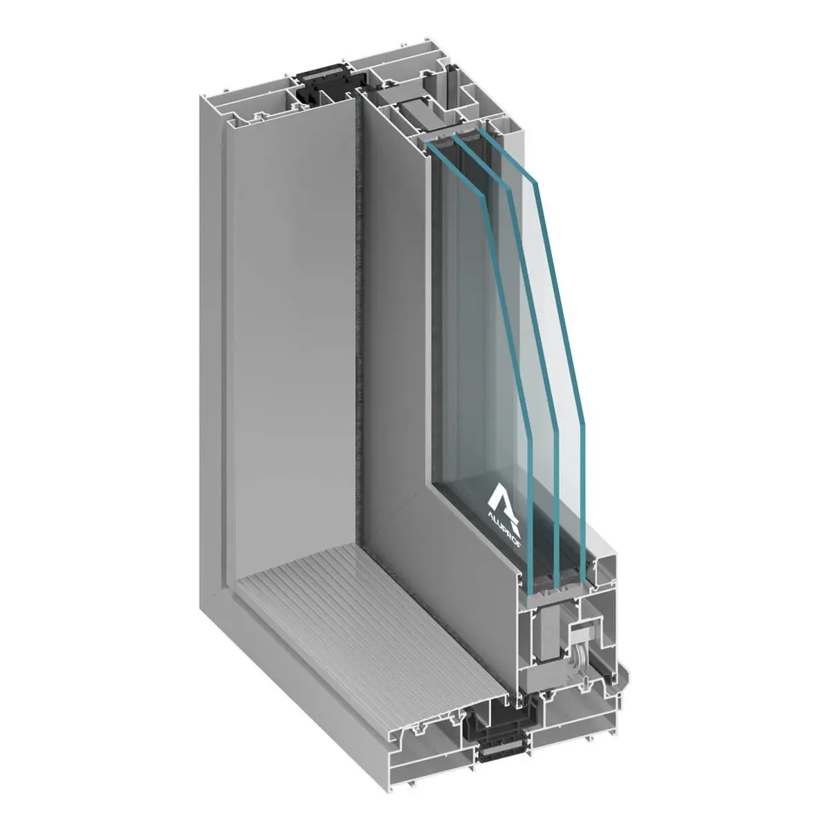MB-77HS HI Hochisolierte Passivhaus-Schiebetür – Maximale Energieeffizienz