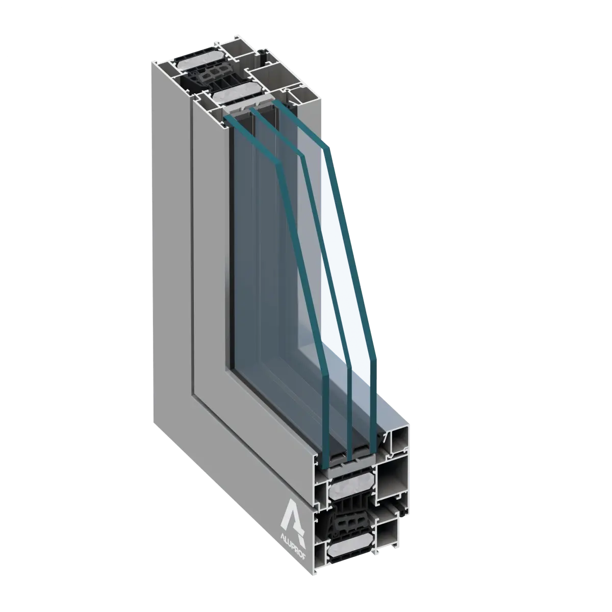 MB-86N SI Fenstersystem Querschnitt