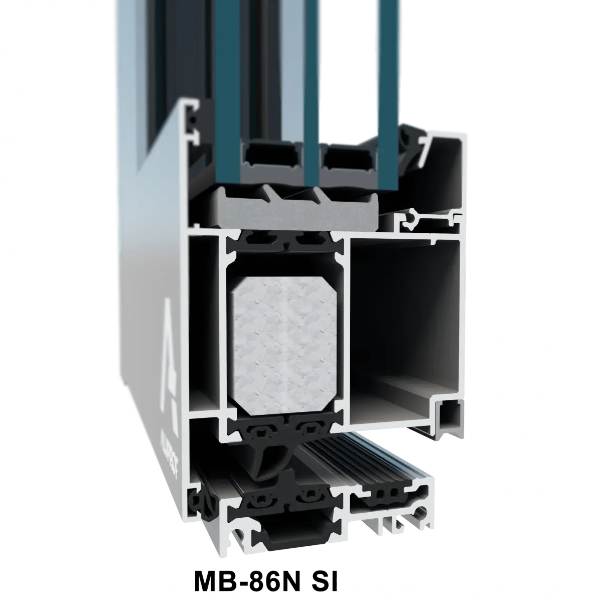 MB-86N SI Tür Nahaufnahme
