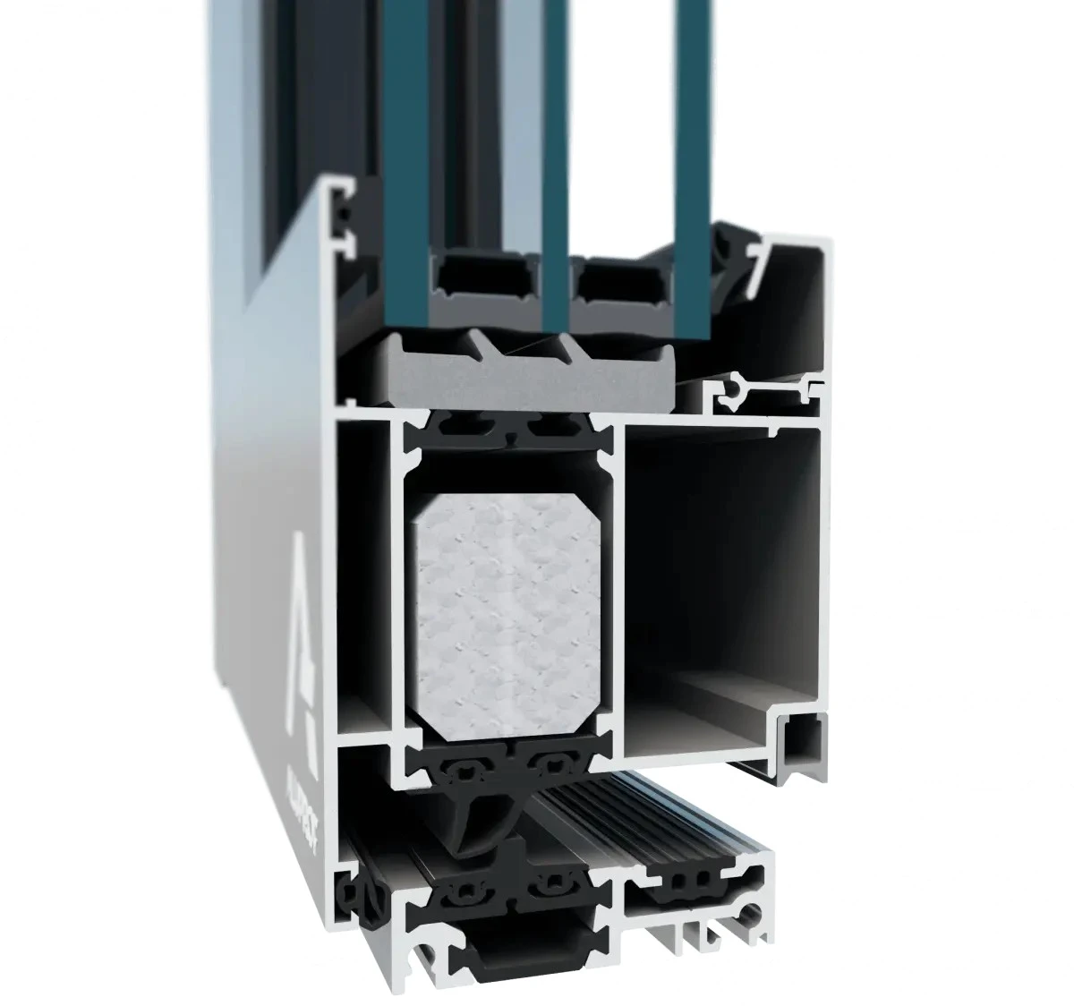 MB-86N SI Türprofil Nahaufnahme