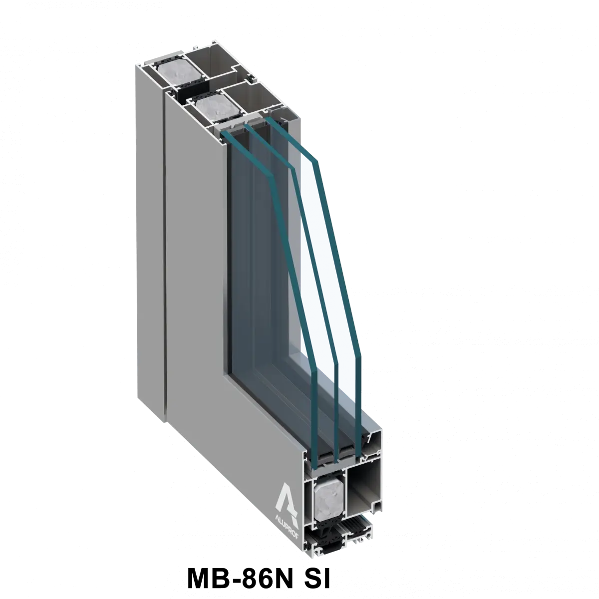MB-86N SI Türsystem Querschnitt