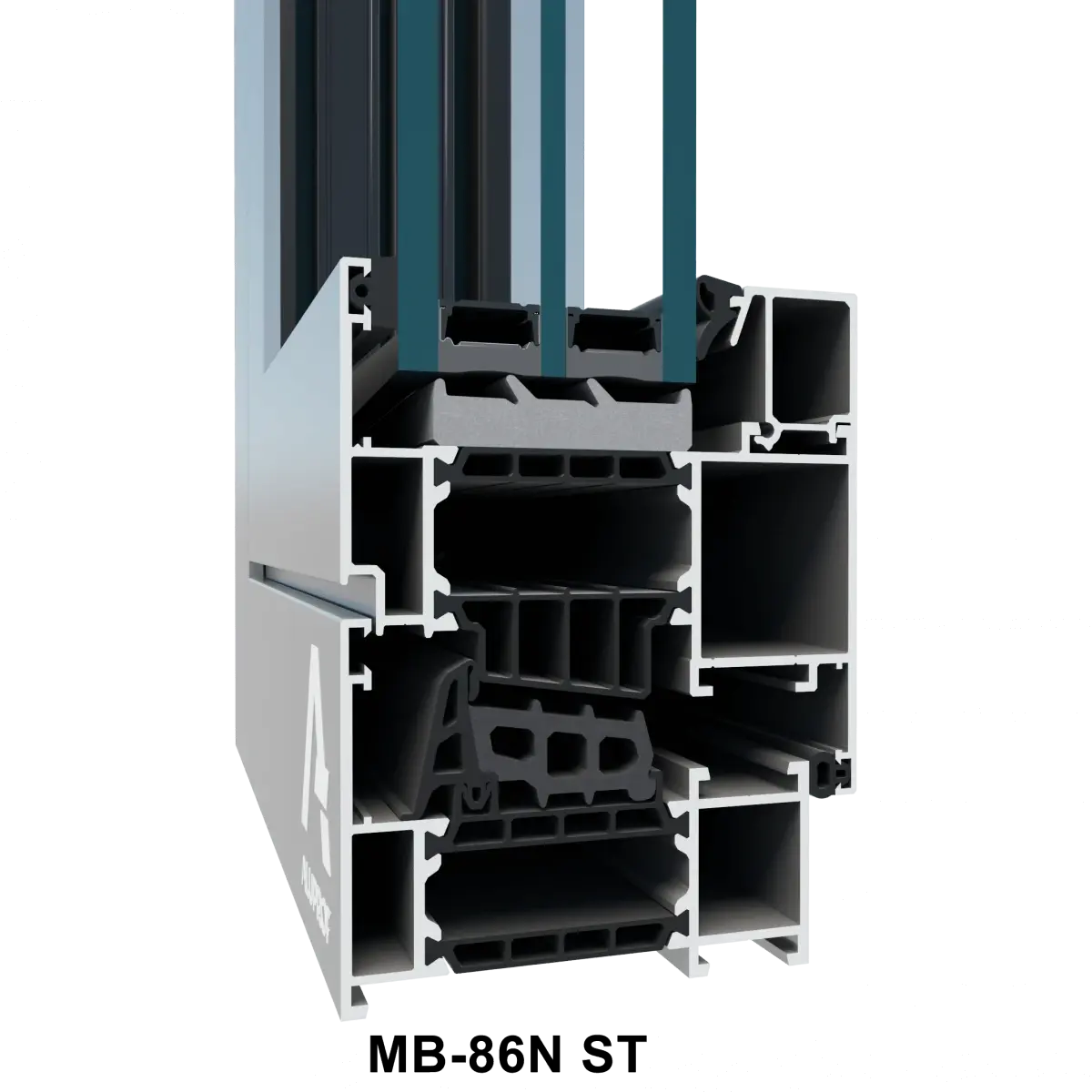MB-86N ST Fensterprofil Detailansicht