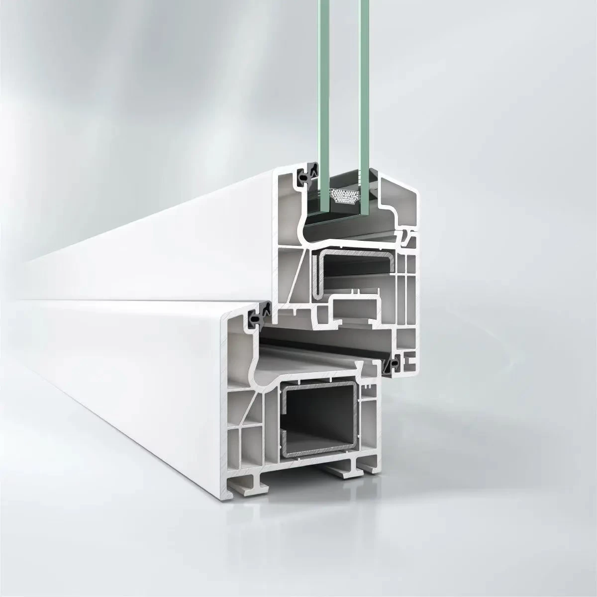 Corona CT-70 Classic Weiß Profil Querschnitt