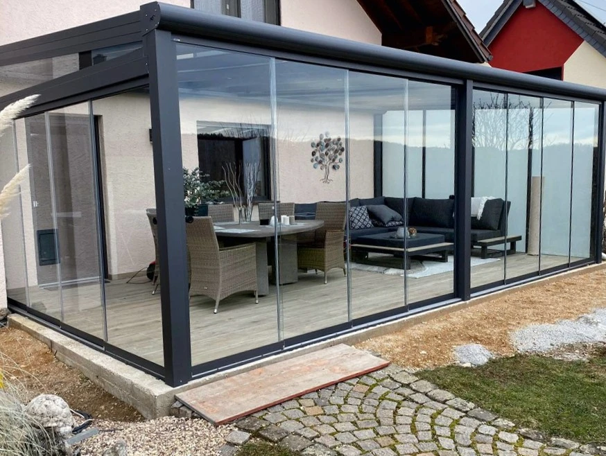 Moderner Aluminium Wintergarten in Hilden